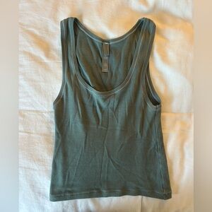 SKIMS Cotton Ribbed Tank Top - Kyanite color